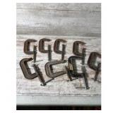 Malleable, Extra Strong C Clamps, Tools