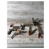Tools Set - Levels, Clamps, Shears, Saw