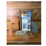 Comfort Bay Towel Rack and Doorway Screen Curtain