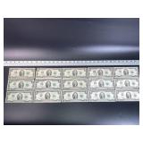 Collection of Two Dollar Bills