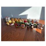 Farmhouse Salt Pepper Shakers $