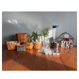 Woven Baskets and home decor