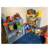 Toys and books