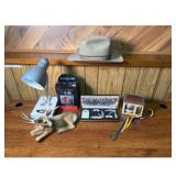 Stetson Hat, Knives and other items