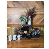 Ceramic Marshmallow Mugs Set of 3