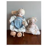 Precious Moments Blue Dolls