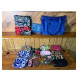 Vera Bradley Blue Floral Quilted bags