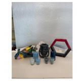 Ceramic Parrot Vase Candle Holder