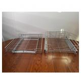 Wire Basket Drawers Pull Out Shelf Organizer
