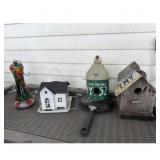License Plate Birdhouses