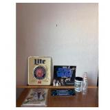 Vintage Lite Beer Sign, Star Wars Calendar, Racing