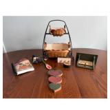 Longaberger Tree Trimming Basket with Decor