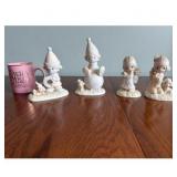 Precious Moments Figurines and Mug