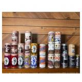 Assorted Beer Cans Collection
