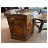 Wood End Table