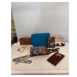 Multi Floral Leather Wallets