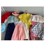Various Multicolor Dresses Skirts and Accessories