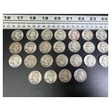 1940s Silver Quarters