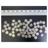 1936-1937 Mercury Dimes