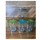 Yorkshire Glass Drink Dispensers