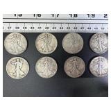 1930s and 1940s Walking Liberty Half Dollar