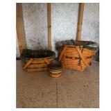 Longaberger Small and large Baskets