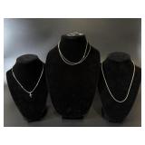 (4) Necklaces, (1) Bracelets