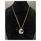 .925 Sterling Silver Necklace and Pendant