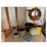 Mosaic Decor Ball,  Floral Decor Set