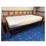 Wood Frame Bed