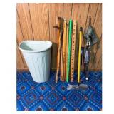 Walking Sticks, Yard Sticks, Ice Scraper, Brush To