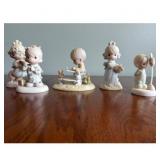Precious Moments Pastel Ceramic Figurine