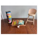 Vintage Tinkertoy Educational Toy Collection