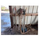 Rustic Farm Tool Collection