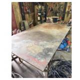 Holland Erie USA Vise Model 24, Metal Table 8x4