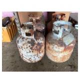 Propane Tank Cylindrical Top Handles