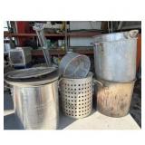 Crawfish Boiling Pot Set Aluminum