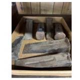 Gray Wood Splitting Wedge Assortment