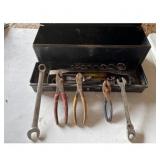 Vintage Toolbox with Tools