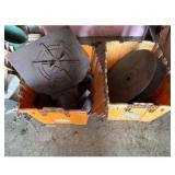 Rusty Farm Equipment Parts