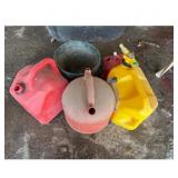 Gasoline Cans  Bucket Set