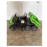 XMX 623B Green Ride-On Dump Truck