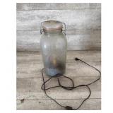 Ball Ideal Clear Mason Jar Lamp