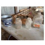 Seyferts Clear Glass Jar