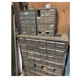 Metal Drawer Unit  Plastic Bins