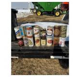 Assorted Beer Can Collection