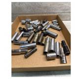 Sockets Silver Black