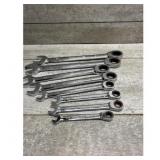 Pittsburgh Silver Ratcheting Wrench Set