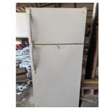 White Top-Freezer Refrigerator