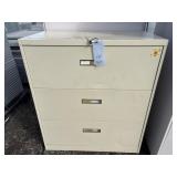 (2) Metal Filing Cabinets
